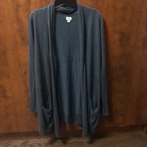 Wilfred, grey open cardigan, size XS